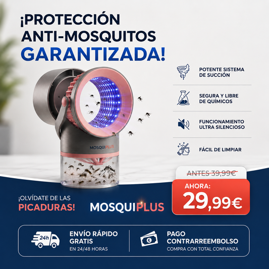 Lámpara Atrapa Mosquitos