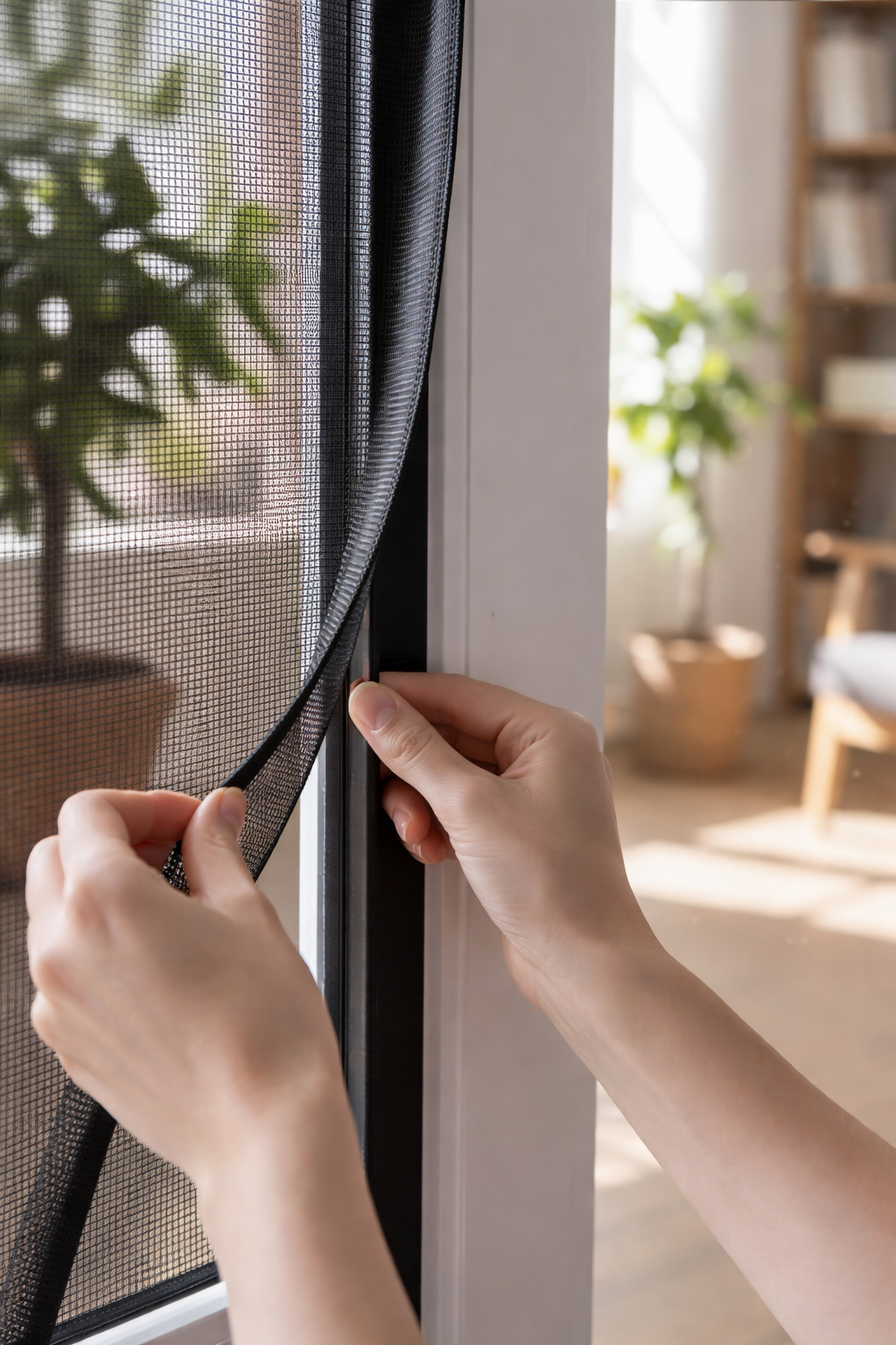 Mosquitera Magnética para Puerta y Ventana